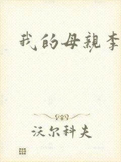 我的母亲李瑞芬封面