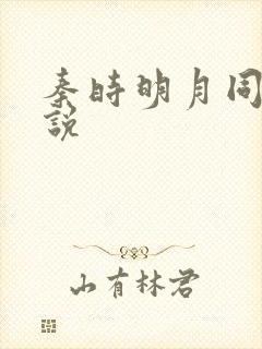 秦时明月同人小说