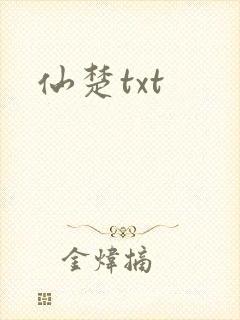 仙楚txt封面