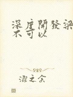 深度开发梁医生不可以