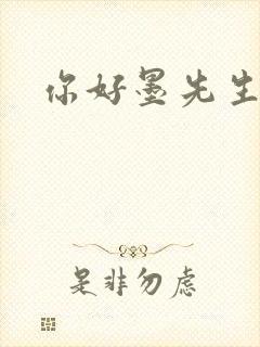 你好墨先生