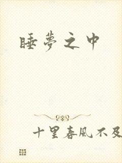 睡梦之中