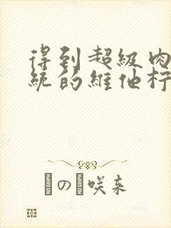 得到超级肉禽系统的维他柠檬茶封面
