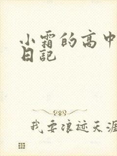 小霜的高中成长日记