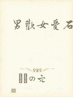 男欢女爱石久封面