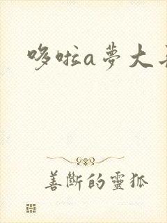 哆啦a梦大长篇封面