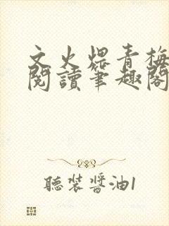 文火煨青梅免费阅读笔趣阁封面