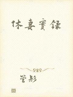 休妻实录封面