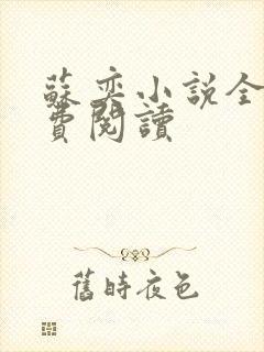 苏奕小说全文免费阅读