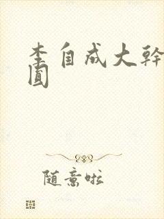 李自成大干陈圆圆