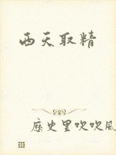 西天取精