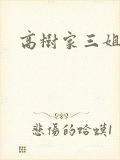 高树家三姐妹封面