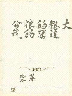 公狼的粗大挺进我的密道