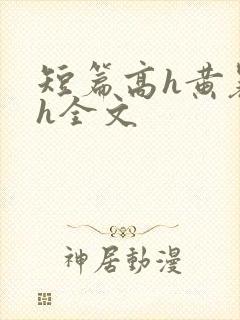 短篇高h黄暴辣h全文