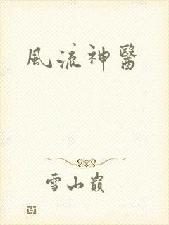 风流神医封面