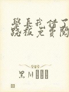 学长我错了 跷跷板免费阅读封面