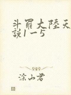 斗罗大陆天狂传说1一5