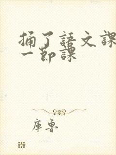 捅了语文课代表一节课封面