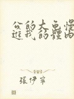 公的大龟慢慢挺进我的体内视频