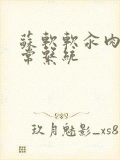 苏软软汆肉的日常系统