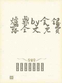 炉鼎by金银花露全文免费阅读笔趣阁