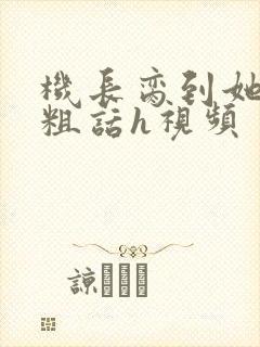 机长脔到她哭h粗话h视频