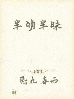 半明半昧