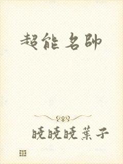 超能名帅