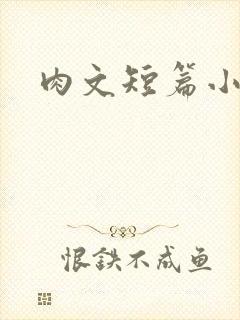 肉文短篇小说