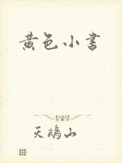黄色小书封面
