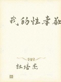 我的性孝敬封面