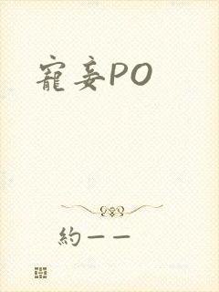 宠妾PO封面