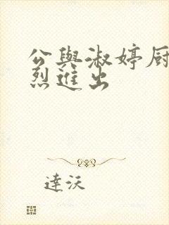 公与淑婷厨房猛烈进出