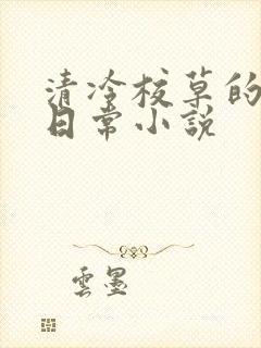 清冷校草的堕落日常小说封面