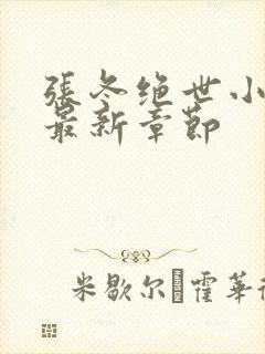 张冬绝世小仙医最新章节封面