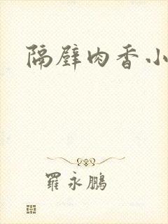 隔壁肉香小说