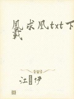 凤求凰txt下载