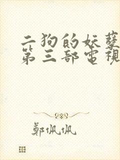 二狗的妖孽人生第三部电视剧封面