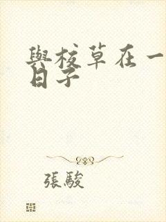 与校草在一起的日子