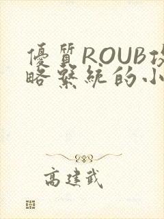 优质ROUB攻略系统的小说最新章节