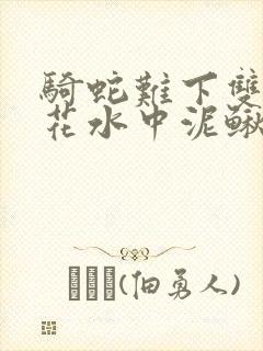 骑蛇难下双金银花水中泥鳅双男主