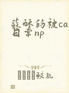 苏酥的被cao日常np