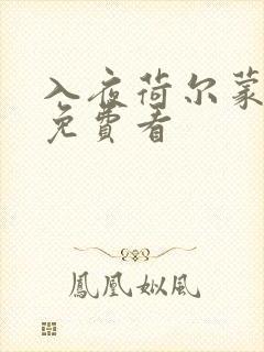 入夜荷尔蒙电影免费看