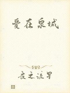 爱在泉城