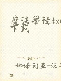 魔法学徒txt下载