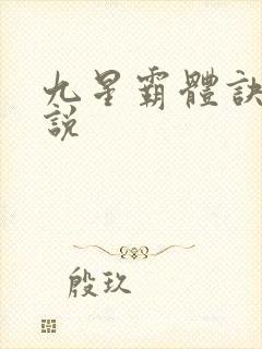 九星霸体诀 小说