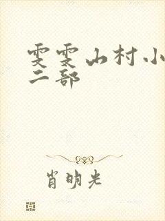 雯雯山村小说第二部