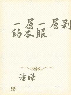 一层一层剥掉你的衣服