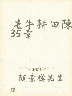 老牛耕田陈雪435章