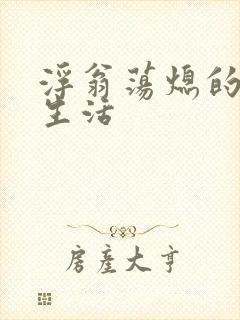 浮翁荡熄的幸福生活